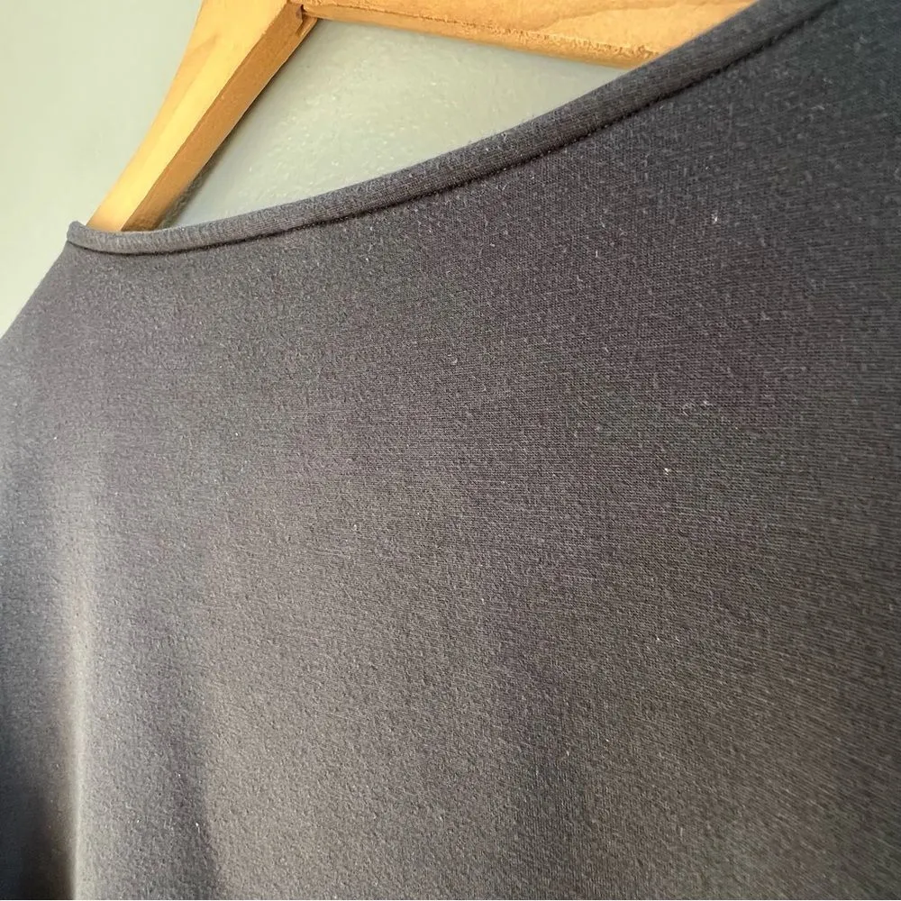 Spanx AirEssentials Puff Sleeve Desk to Dinner Elbow Sleeve Top Very Black Small - Image 7