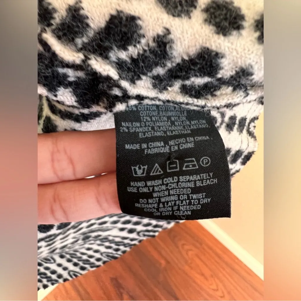 Anthropologie MOTH Open Knit Reversible Cotton Blend Sweater Vest Size XS/S - Image 8