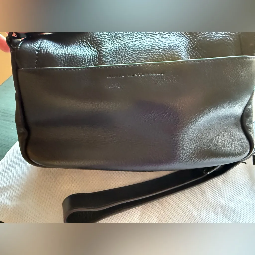 Aimee Kestenberg Lovers Lane Black Genuine Leather Convertible Crossbody - Image 2