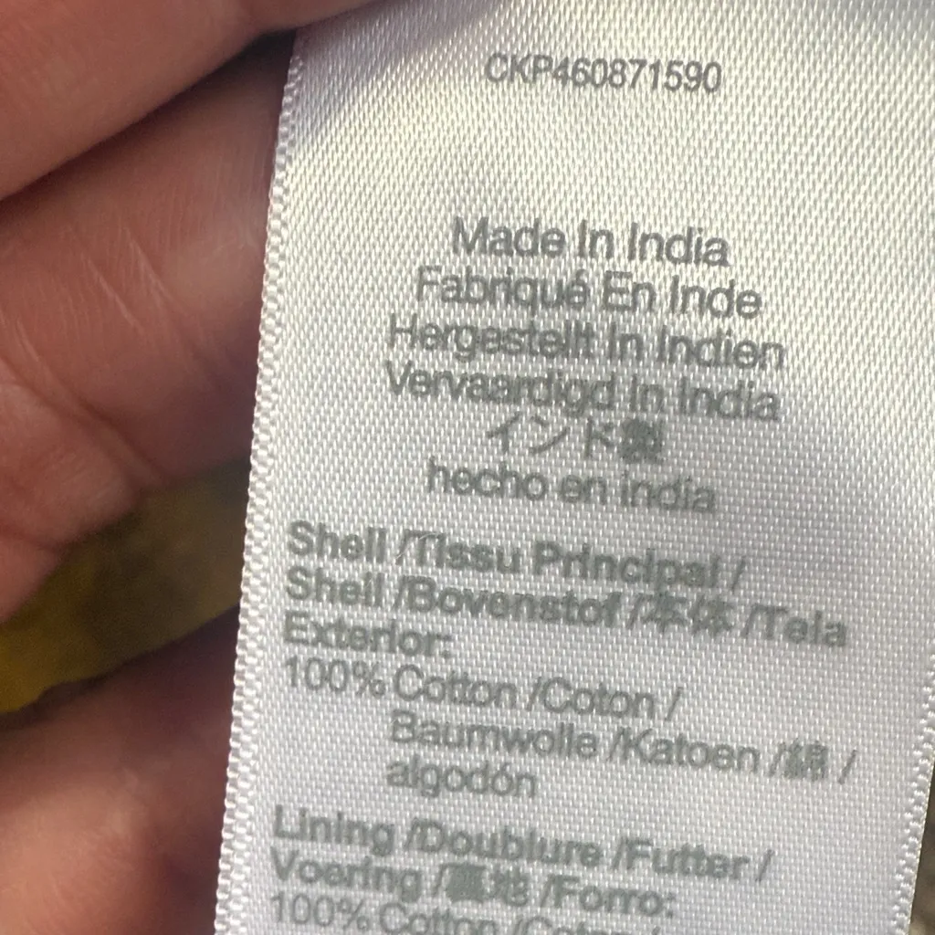 Madewell Brown Midi Dress Size Medium  Ruffle-Sleeve Tiered in Daisy Stitch - Image 8