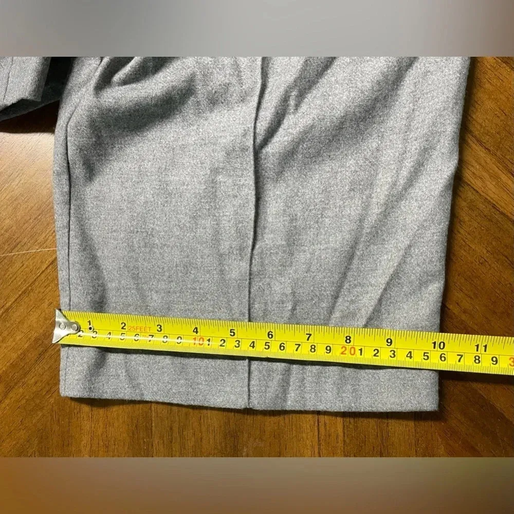 Top Shop Womens Size 14 NWT Grey Pull On High Rise Straight Leg Comfy Sporty - Image 3