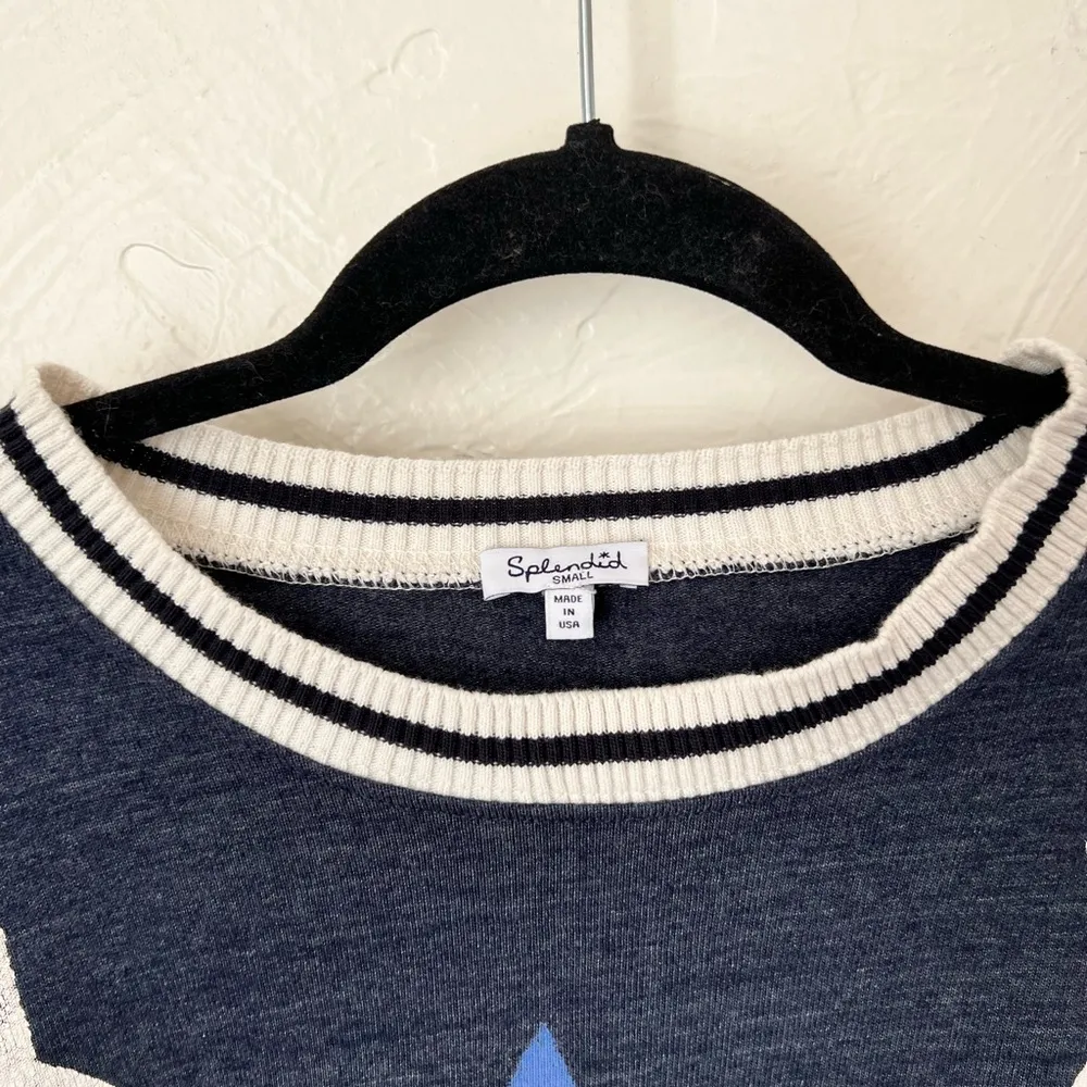 Splendid  star crewneck pullover sweatshirt▪️size S - Image 3