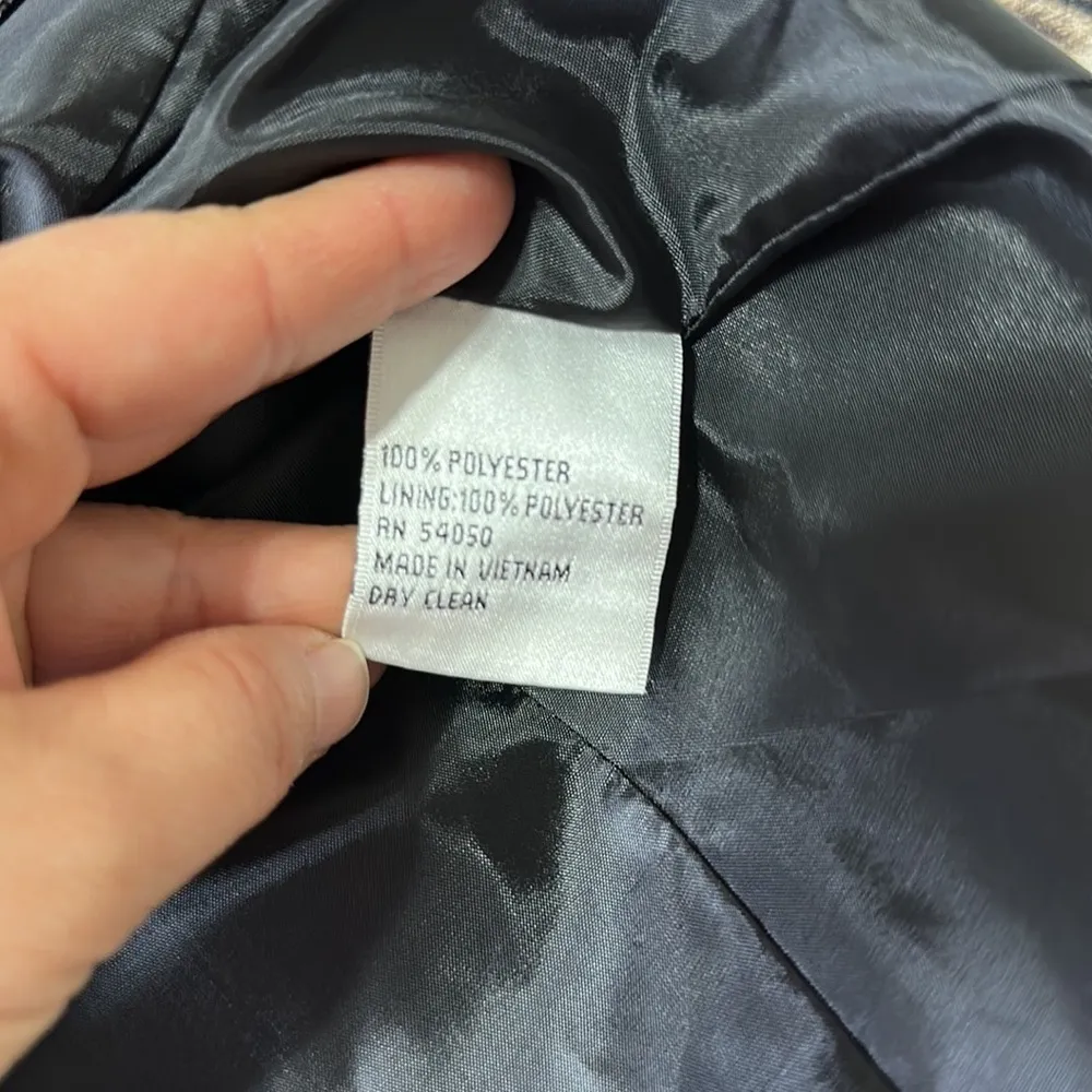 Le Suit Brown Leopard Animal Print Blazer Size 6 - Image 6