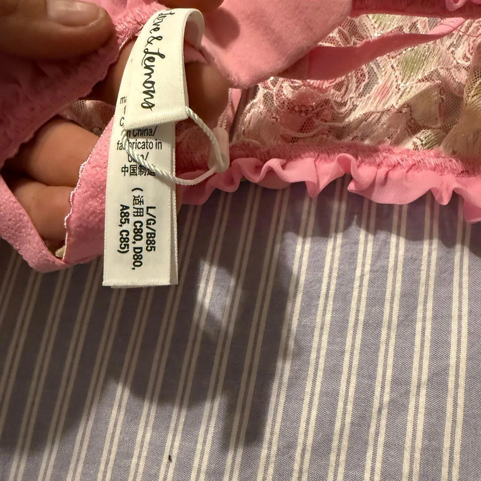 For Love and Lemons Doreen Bralette Size undefined - Image 6