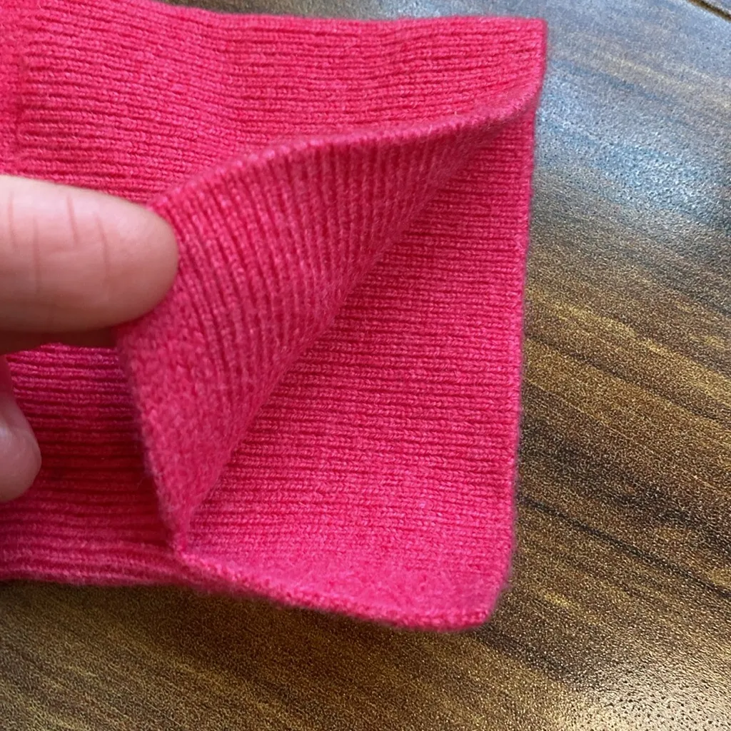 Nordstrom Signature 100% Cashmere Turtleneck Lightweight Sweater - Image 8