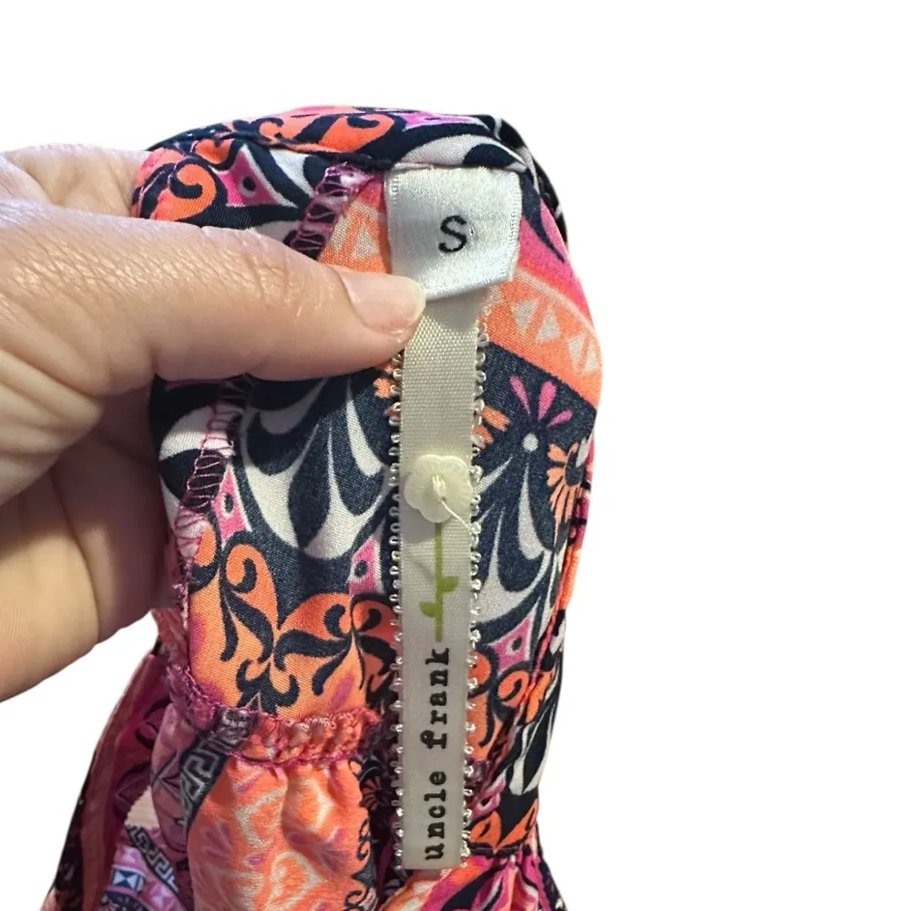 Uncle Frank Sunmer Vibrant Sleeveless Patterned Dress - Image 2