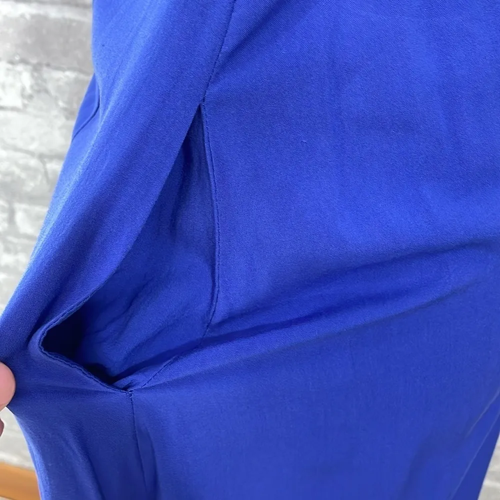 Lulus Capri Coast Royal Blue Button - Image 4