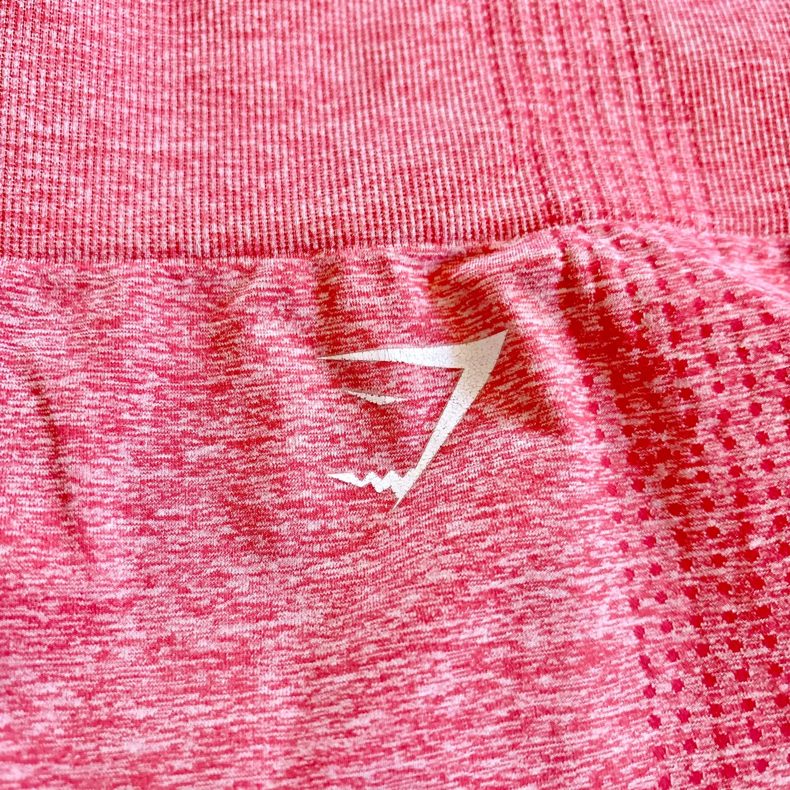 Gymshark Vital Seamless Leggings Heathered Pink Marl Size Small - Image 5