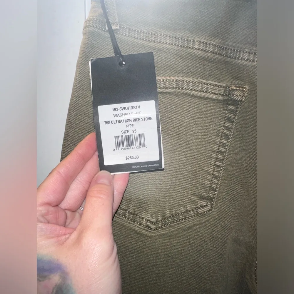 NWT Re/Done 70s Ulta High Rise Stove Pipe  
Still online for $265 - Image 12