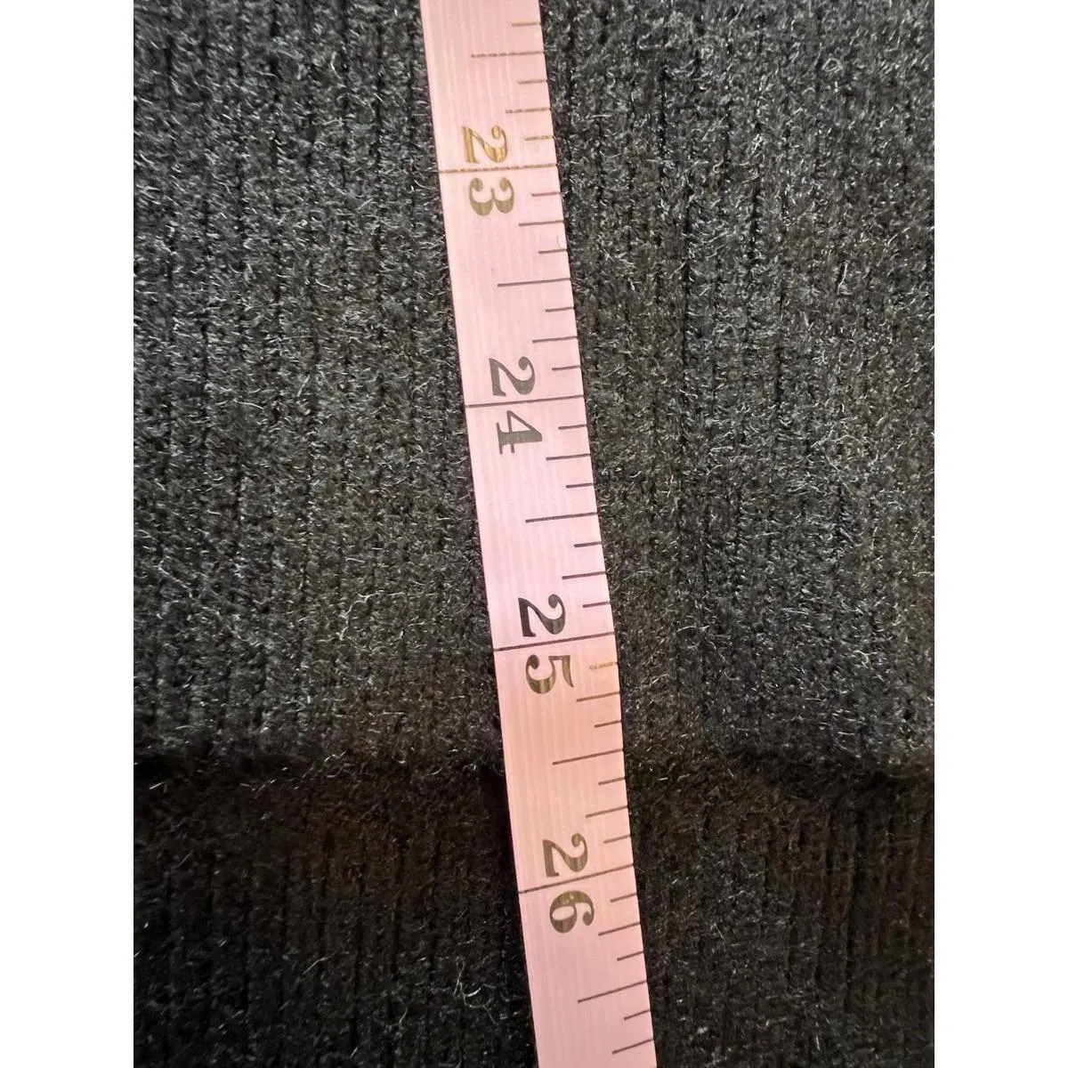 Carmen Marc Valvo Black Sleeveless Cowl Neck Knit Sweater Vest Women’s L - Image 11