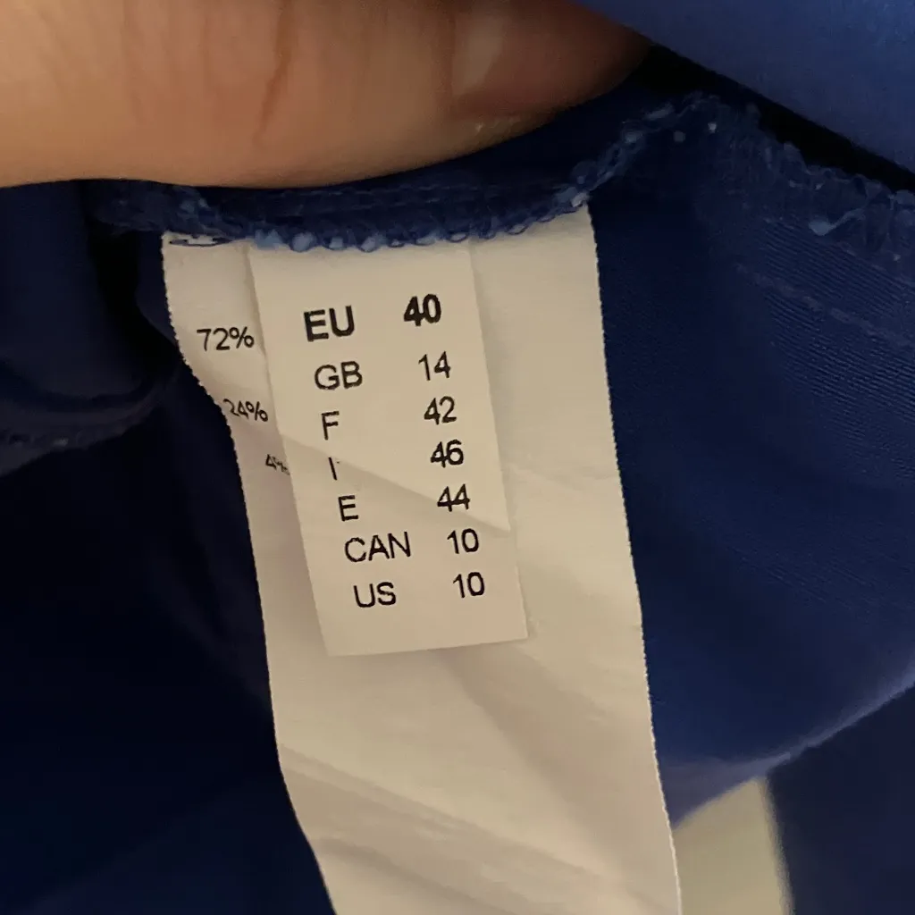 Robell Happy Jacket in Royal Blue Size 10 - Image 3