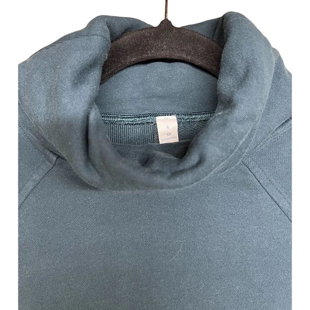 Lululemon To You Tunic Submarine Turtleneck Sweatshirt Women’s Size 4 - Image 3