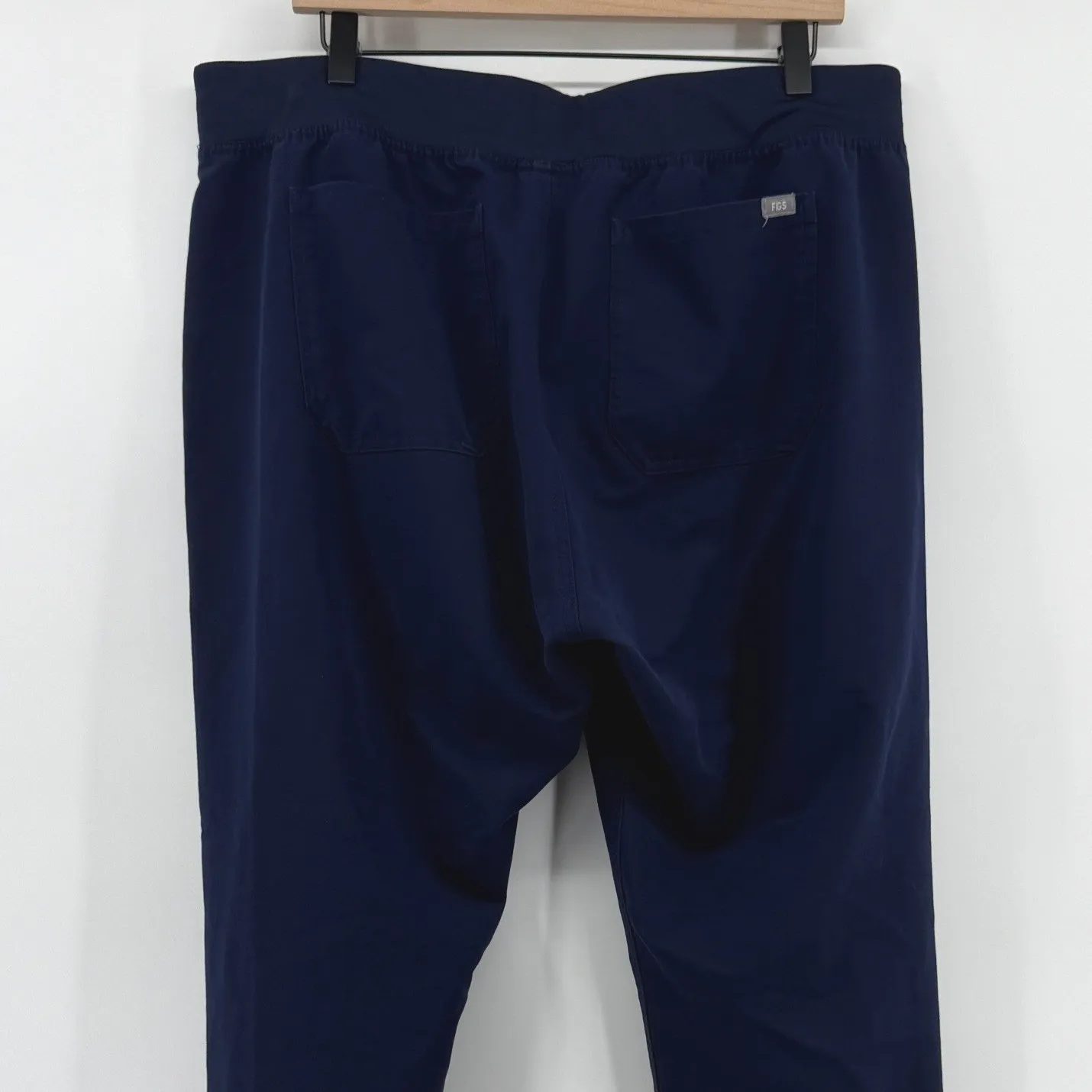Figs High Waisted Livingston Basic Scrub Pants Navy Blue Women XL T21003 PO#3646 - Image 5