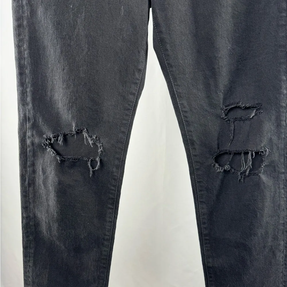 Free People Bren Boyfriend‎ Jean in Black Magic Size 26 - Image 3