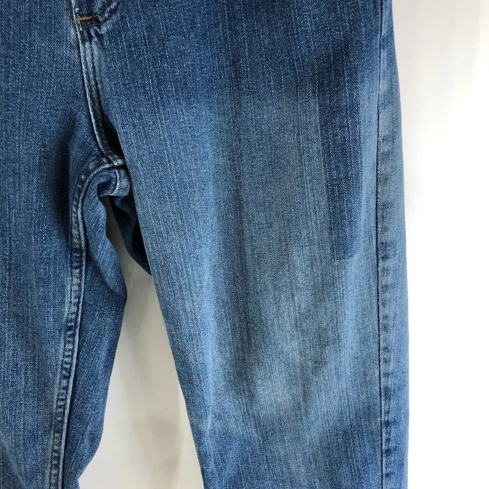 Riders Womens Vintage 90s Mom Jeans High Waist Straight Leg Medium Wash 8 - Image 2