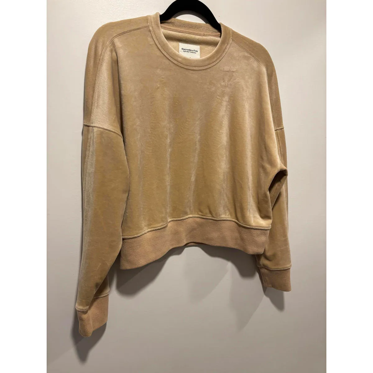 Abercrombie & Fitch Soft A&F Collection Beige Sweatshirt, S - Image 2
