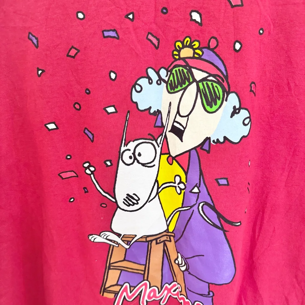 Vintage Hallmark Maxine T-Shirt Large – Patriotic Graphic Front & Back - Image 8