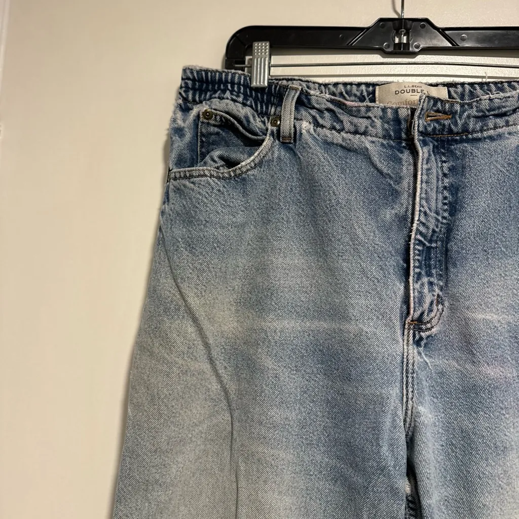 Vintage 90s Women’s Sz: 18 Petite LL Bean. Double L. Comfort Waist. Mom Jeans. Blue - Image 8