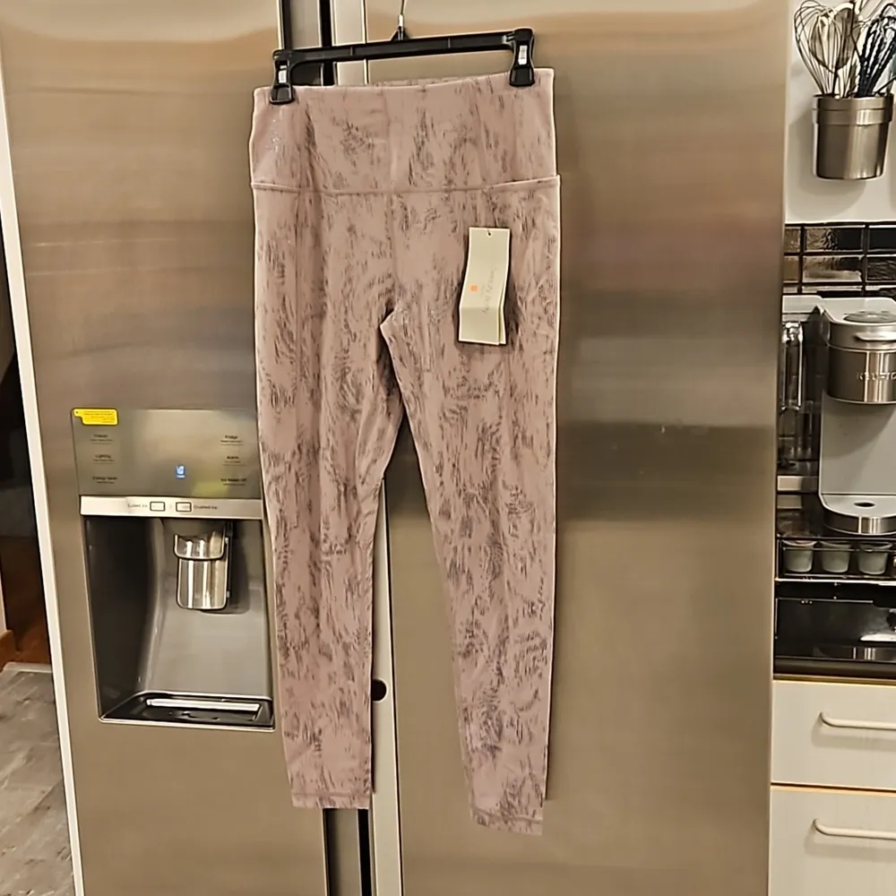 💕SWEATY BETTY💕 Super Soft Yoga Leggings ~ Pink Fusion Foil Print US 8 NWT - Image 12