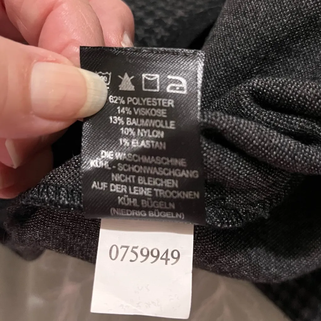 Rachel Zoe Charcoal Houndstooth Pants - Image 7