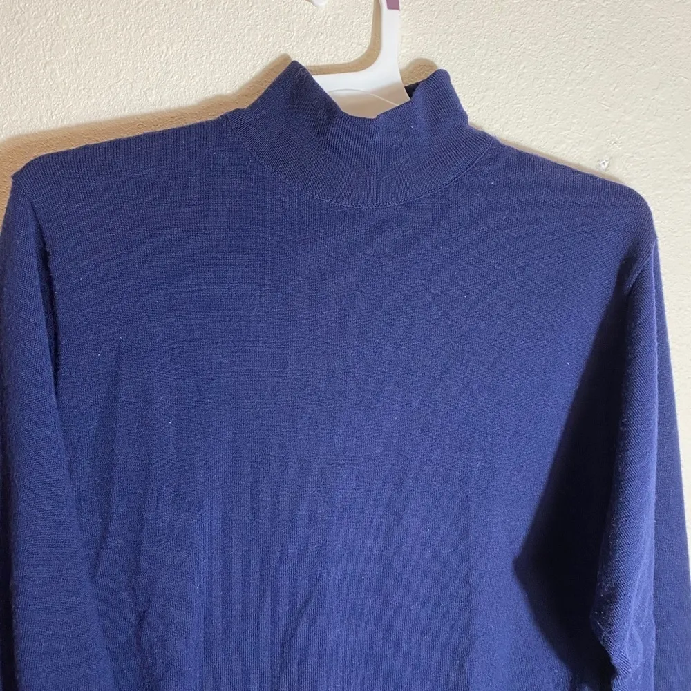 Vintage Pendleton Wool Sweater‎ Blue Size L - Image 5