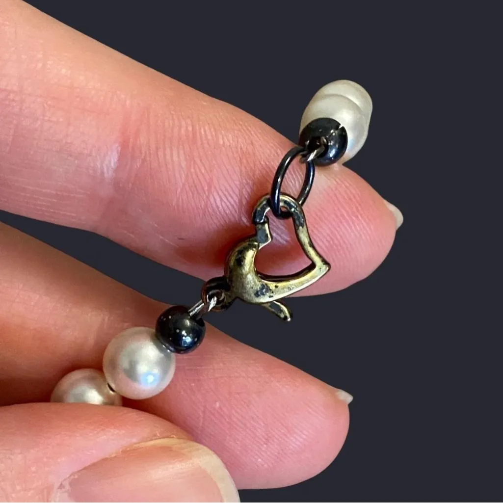 Pearl Necklace White - Image 4