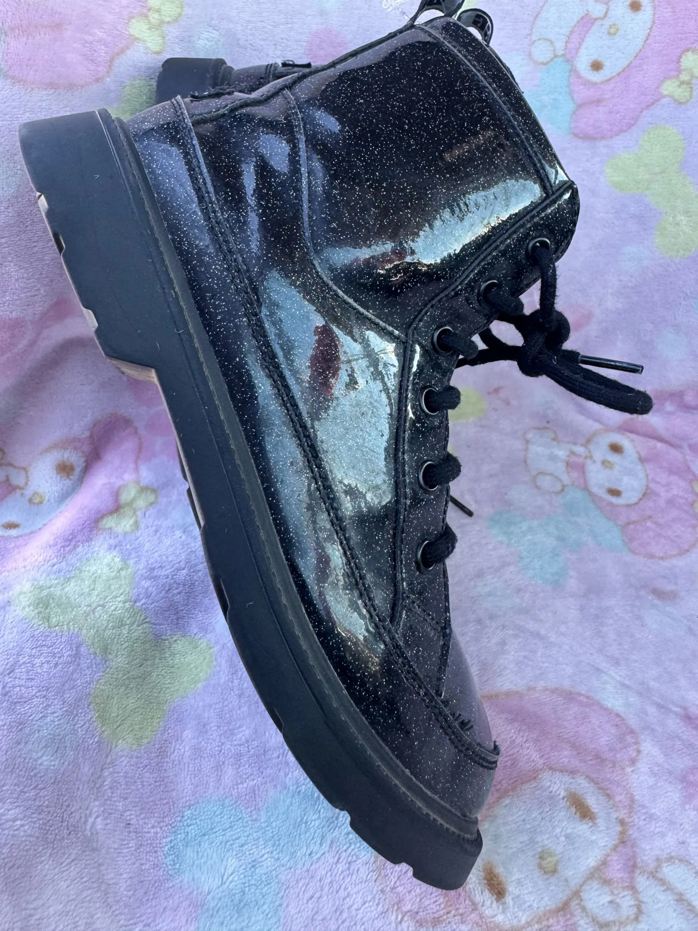 UGG Robley Black Glitter Boot (excellent condition (eu 37- 7 woman’s) - Image 9