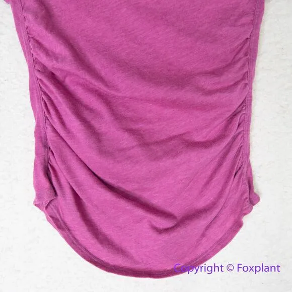 New! Free People Sonnet Scoop‎ Neck Fitted T-Shirt Tee, women's size S - Image 11