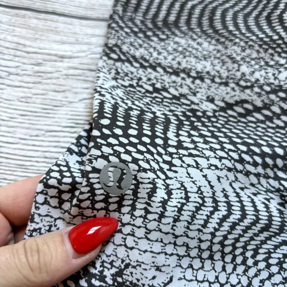 Lululemon Fast & Free 7/8 Tight II Nulux 25" Swerve Vapor Metal Grey Women 8 - Image 3