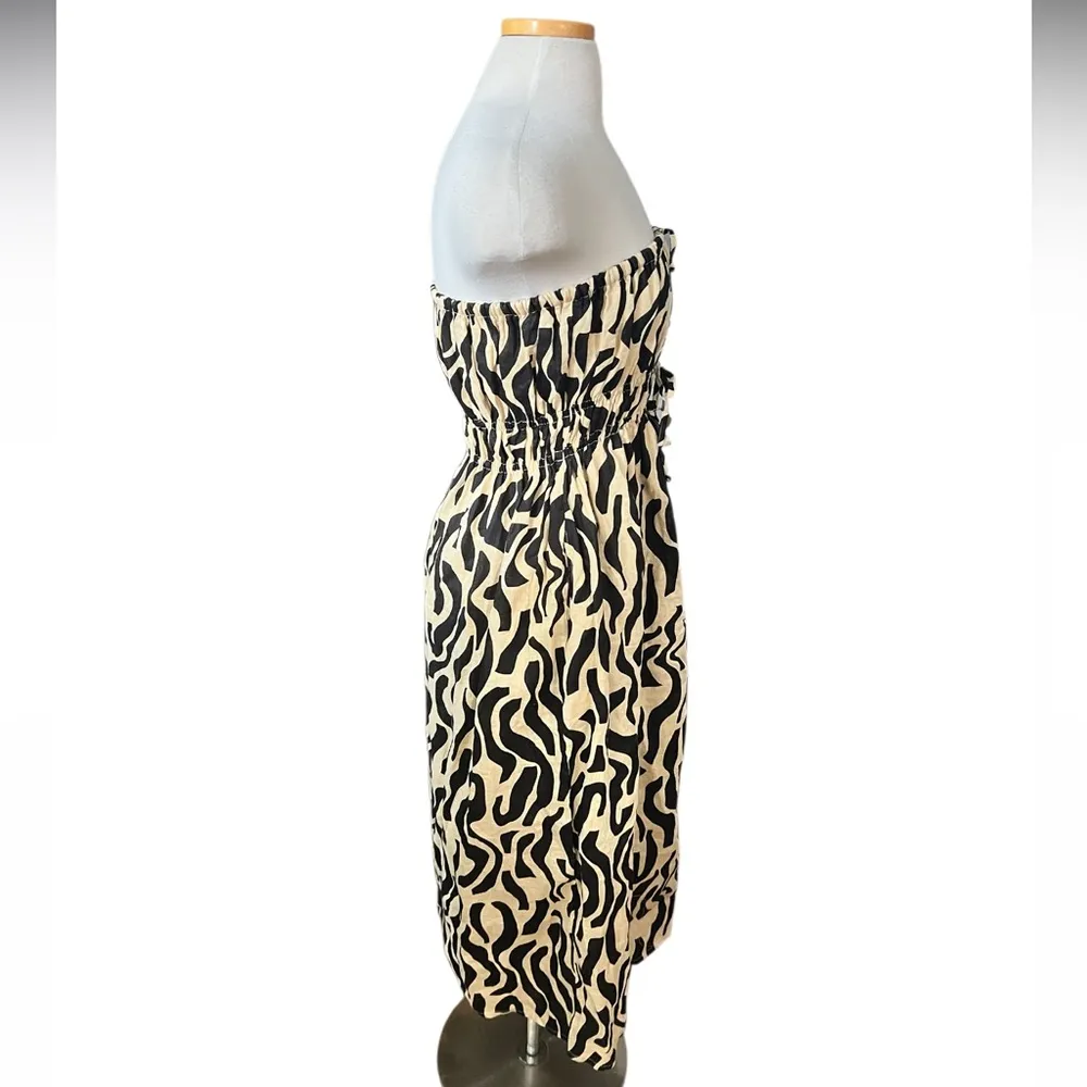 Faithfull the Brand Contessa Graphic-Print Linen Midi Dress
Size 8 NWOT - Image 11