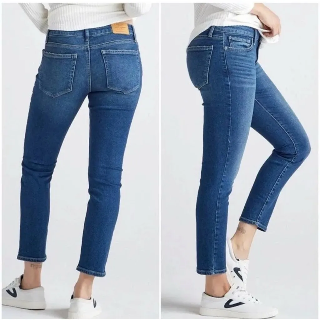 Lucky Brand Blue crop skinny Jeans 8/29 NWOT - Image 2