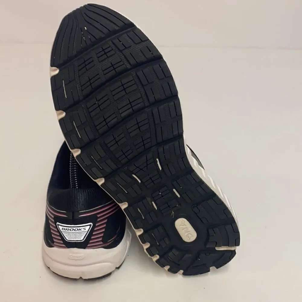 Brooks Addiction 14 Women's Black/Hot Pink/Silver Size 8.5M B64 - Image 9