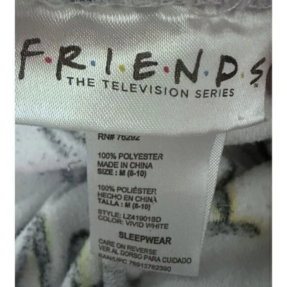 F.R.I.E.N.D.S Television Series Soft Sleep Pajama Pants Joggers Sleepwear Medium - Image 2