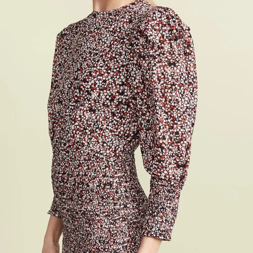 Rebecca Minkoff | Tabby Long Puff Sleeve Mini Dres - Image 4