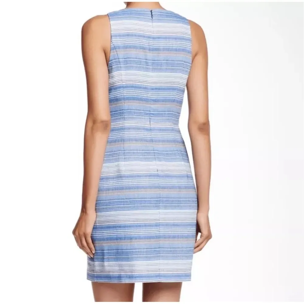 Laundry Shelli Segal pinstripe dress size 4 - Image 3