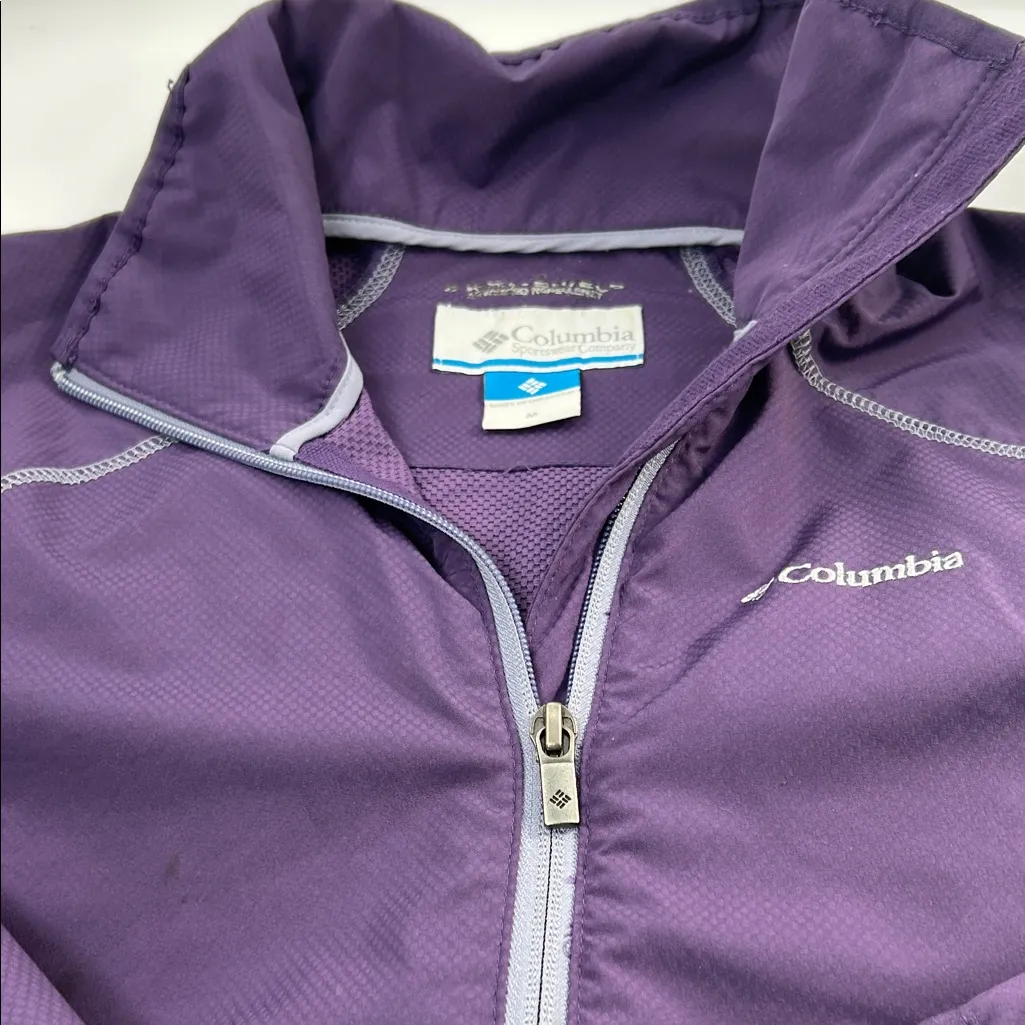 Columbia Purple Jacket with Gray Details - Image 5
