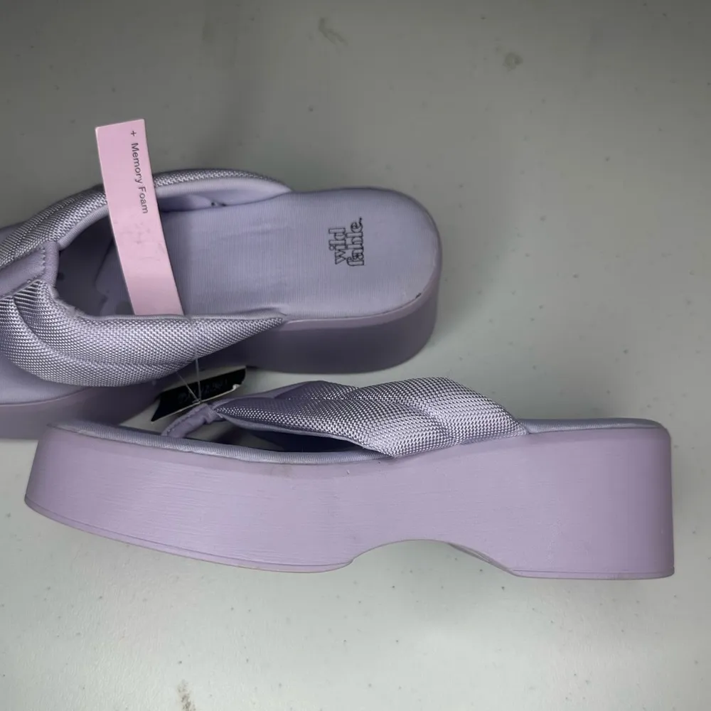 Wild Fable Platform Sandals - Lavender Haze size 7 - Image 4