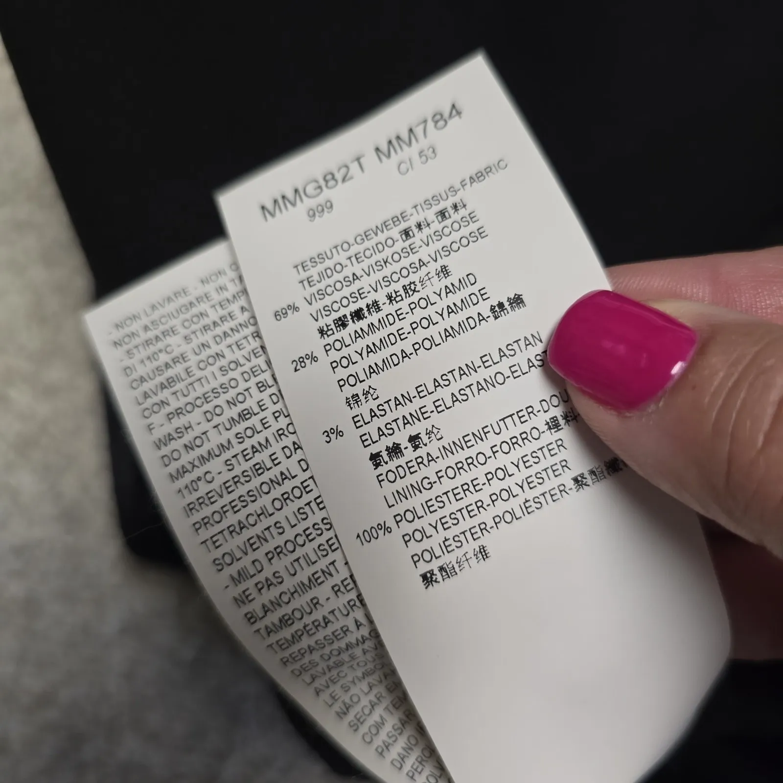 ARMANI COLLEZIONI Black Zipper Peplum Jacket Sz 8 Academia Office‎ Luxury - Image 10