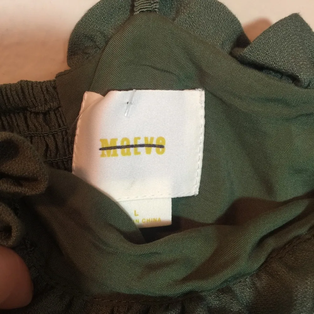 NWOT Anthro Maeve Olive Sunset View Halter Top - Image 5