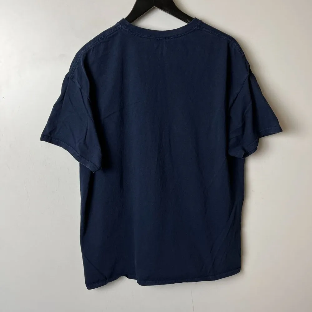 Lost Creek Outfitters T Shirt Blue XL Extra Large Midnight Moon Forest River - Image 3