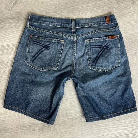 7 for all mankind • dojo jean shorts - Image 2