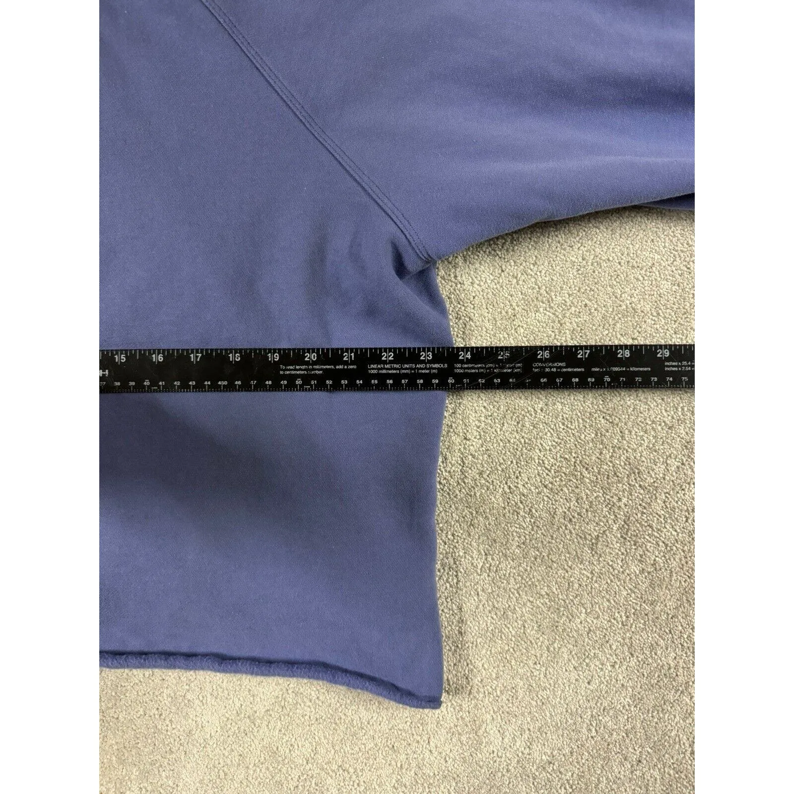 CALVIN KLEIN Spell‎ Out Hoodie | 2XL | Jumper Top Sweatshirt Short Cropped Retro - Image 5