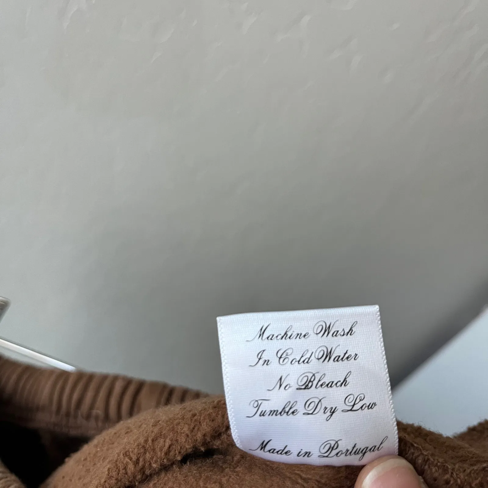 Heavy Manners Brown Embroidered Airport Lounge Jogger Sweatpants Women’s Size L‎ Size L - Image 10