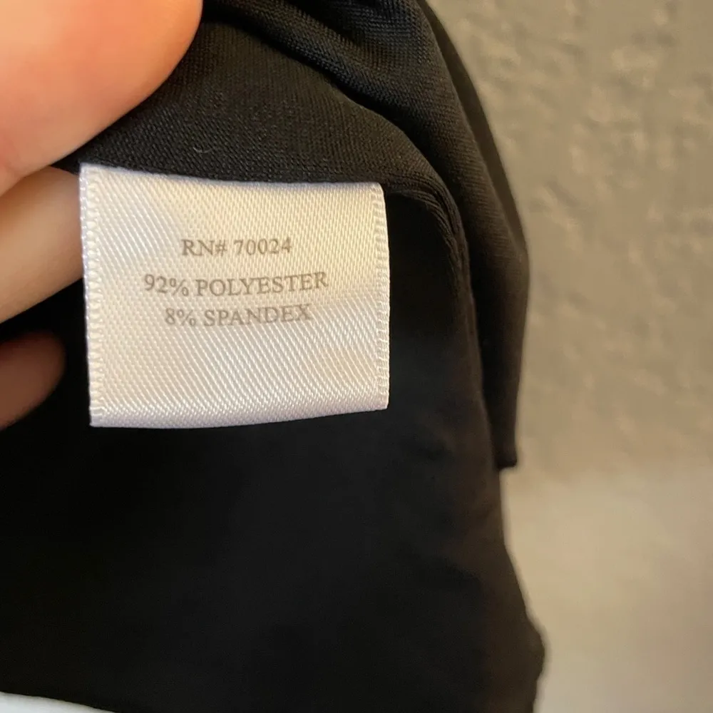 BOBI BLACK Luxe Liquid Jersey Gathered Mini Dress Black Medium - Image 8