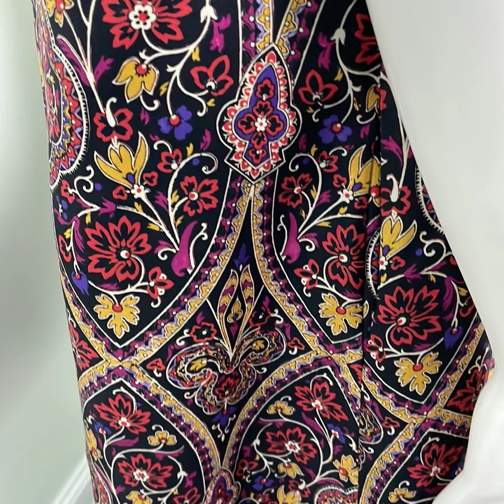 J. McLaughlin Paisley Silk Swing Dress - Image 6