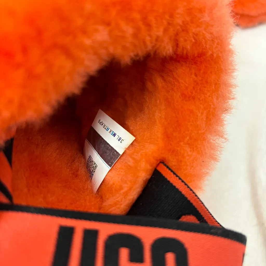 UGG Womens Fluff Yeah Slides Cali College Slippers Sandal Shoe 1095119  Size 10 - Image 5