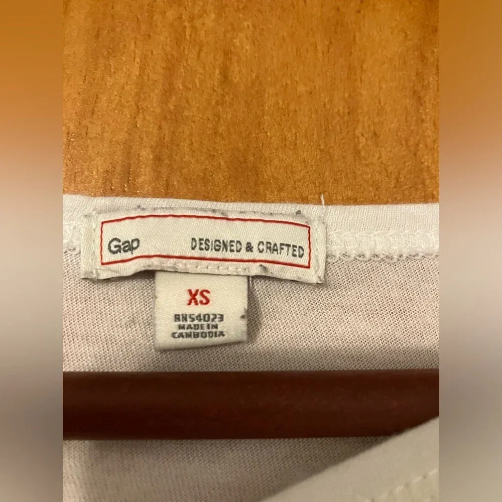 Gap Striped Luxe Boatneck Tee XS‎ - Image 9