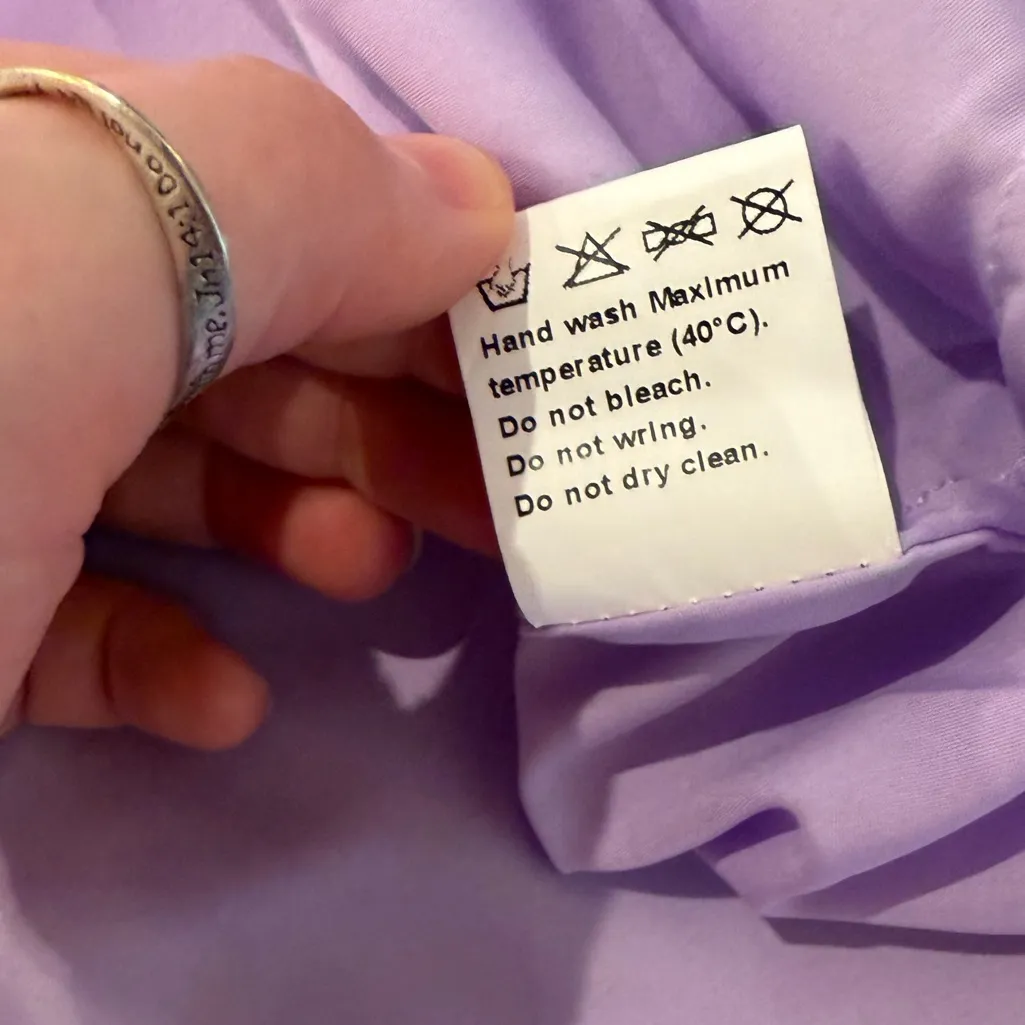 NWT FEHAUTE Lilac Purple Ethereal Floral Gown Sz 4 Fairycore Wedding Bridesmaid - Image 13