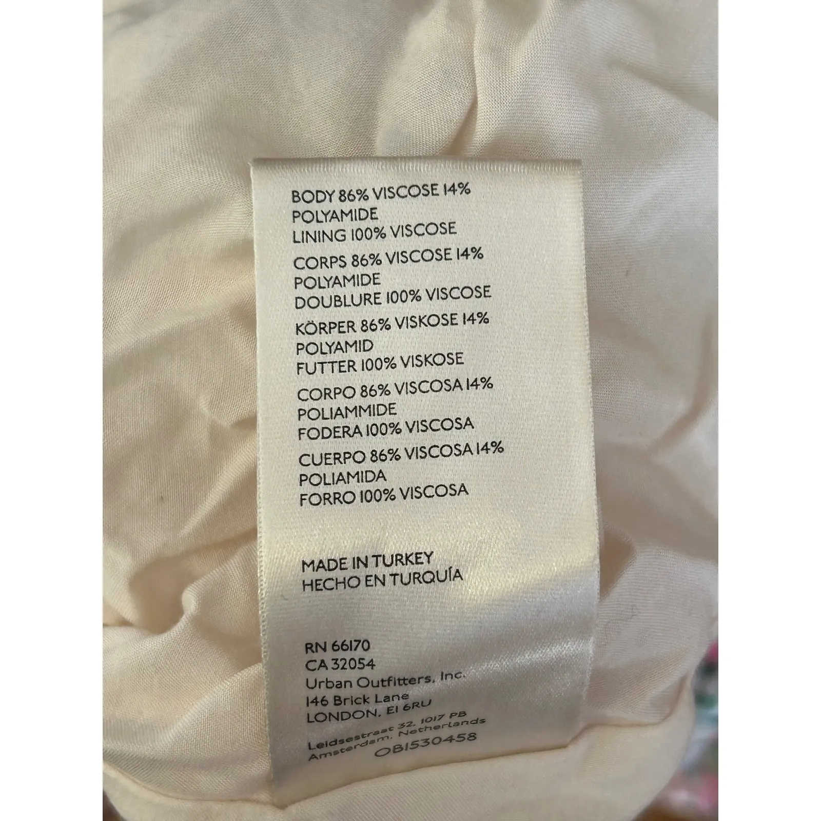 Sarah Campbell Anthropologie One Shoulder Midi Dress Floral Print Medium Petite Yellow - Image 5