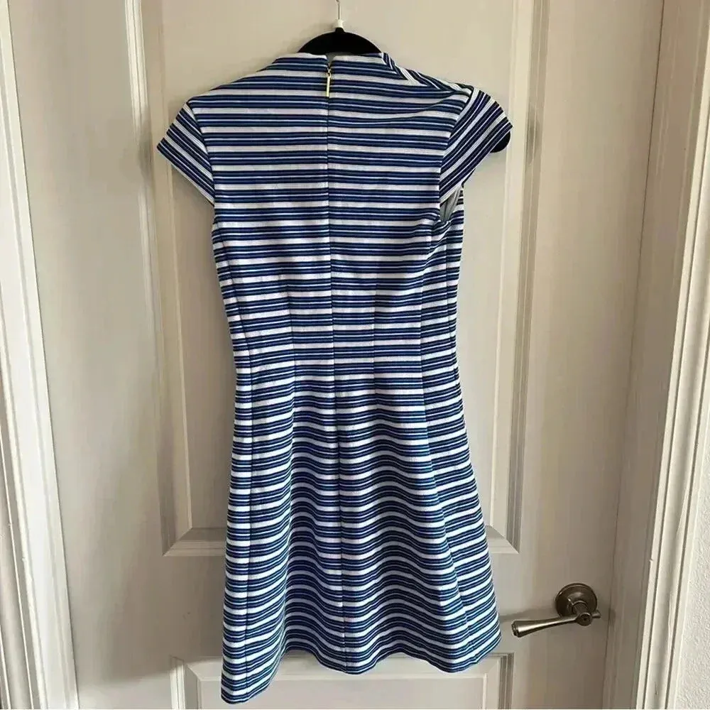 Lilly Pulitzer Bree Striped Fit & Flare Dress – Size XXS - Image 6